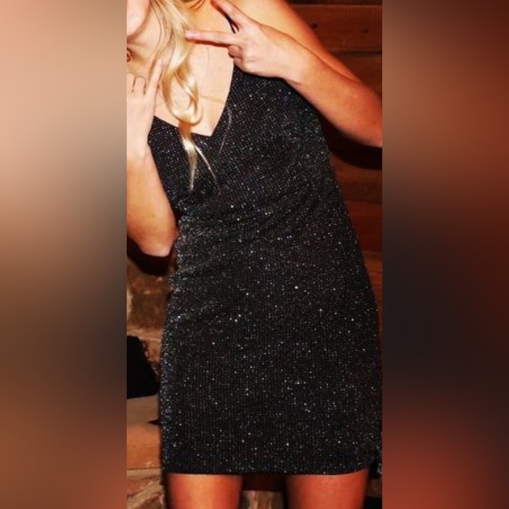 Small black mini dress